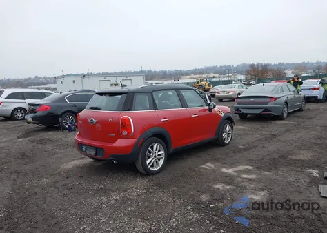 2013 Mini Countryman Cooper from USA, damaged, VIN WMWZB3C56DWM08464